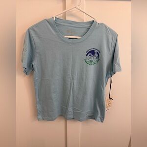 Brand new National Park Light Blue Short Sleeve Tee